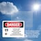 Signmission Radiation & Laser Sign, 7 in H x 10 in W, Plastic, Rectangle OS-2PACK-DS-P-710-L-1417 - alternate 7